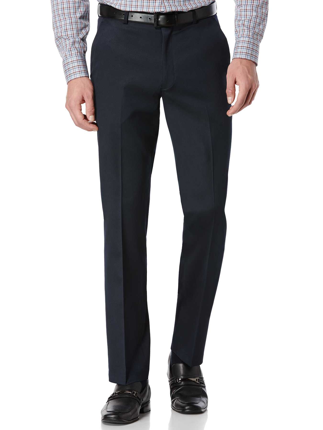 Perry Ellis Slim Fit Textured Portfolio Dress Pant