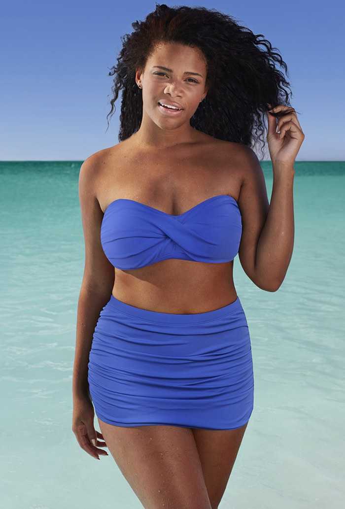 The Valentine Blue Moon Skirtini