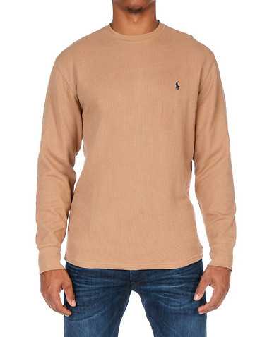 POLO MENS Beige-Khaki Clothing / Tees and Polos