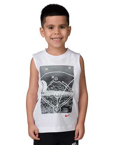 NIKE BOYS White Clothing / Tank Tops /