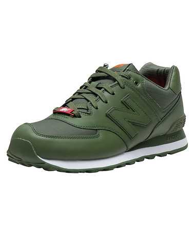 NEW BALANCE MENS Green Footwear / Sneakers
