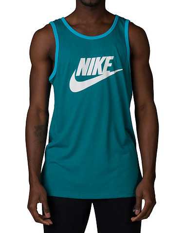 NIKE MENS Medium Green Clothing / Tank Tops