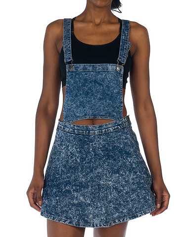 ESSENTIALS WOMENS Blue Clothing / Rompers L