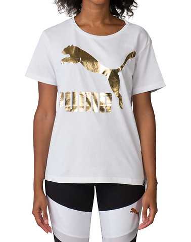 PUMA WOMENS White Clothing / Tops