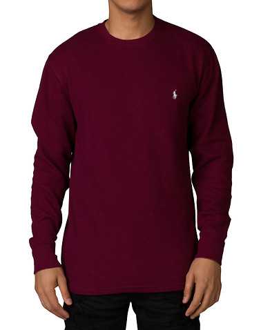 POLO MENS Burgundy Clothing / Tees and Polos