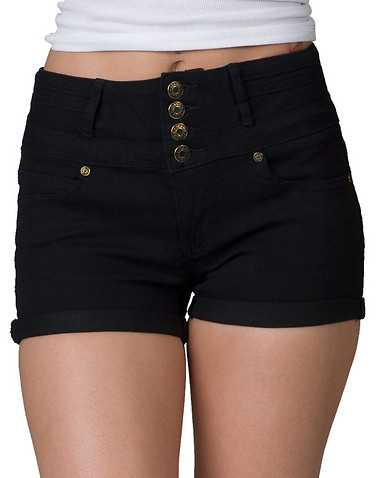 ESSENTIALS WOMENS Black Clothing / Casual Shorts