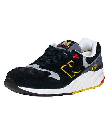 NEW BALANCE MENS Black Footwear / Sneakers