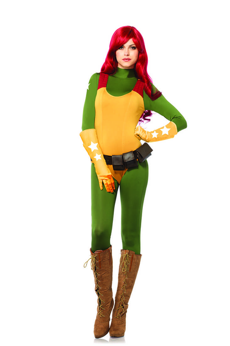 4 Pc. Sexy Scarlett G.I. JOE Hasbro Costume