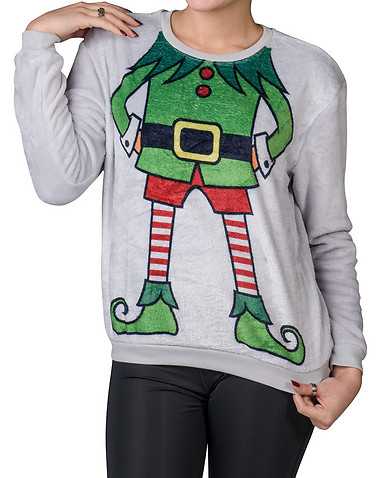 HYBRID WOMENS Grey Clothing / Sweatshirts S
