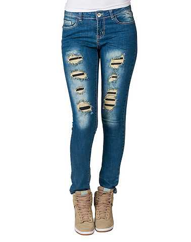 ESSENTIALS WOMENS Blue Clothing / Jeans
