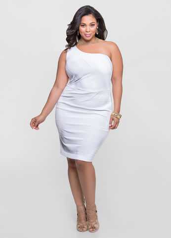One Shoulder Bandage Dress