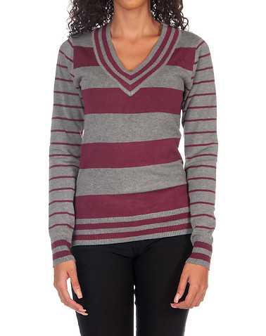 ESSENTIALS WOMENS Burgundy Clothing / Sweaters M
