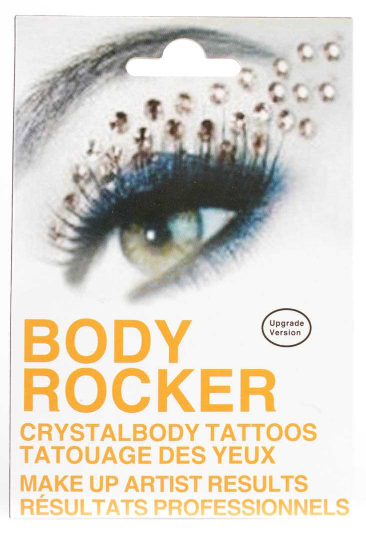 Champagne Stylish Crystal Body Tattoos
