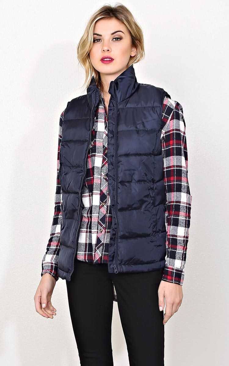 Essential Puffer Vest - - in Size by Styles For Less