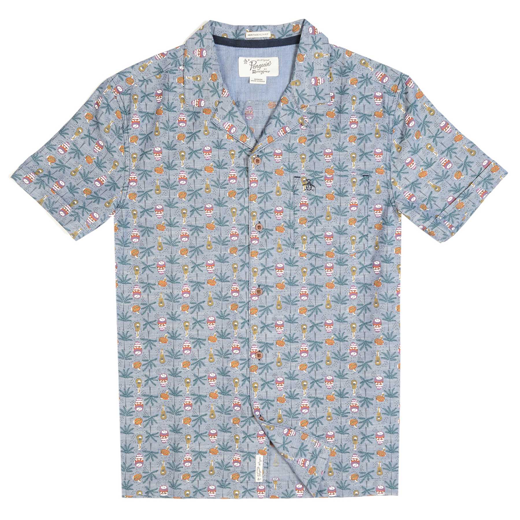 Original Penguin CHAMBRAY CABANA SHIRT