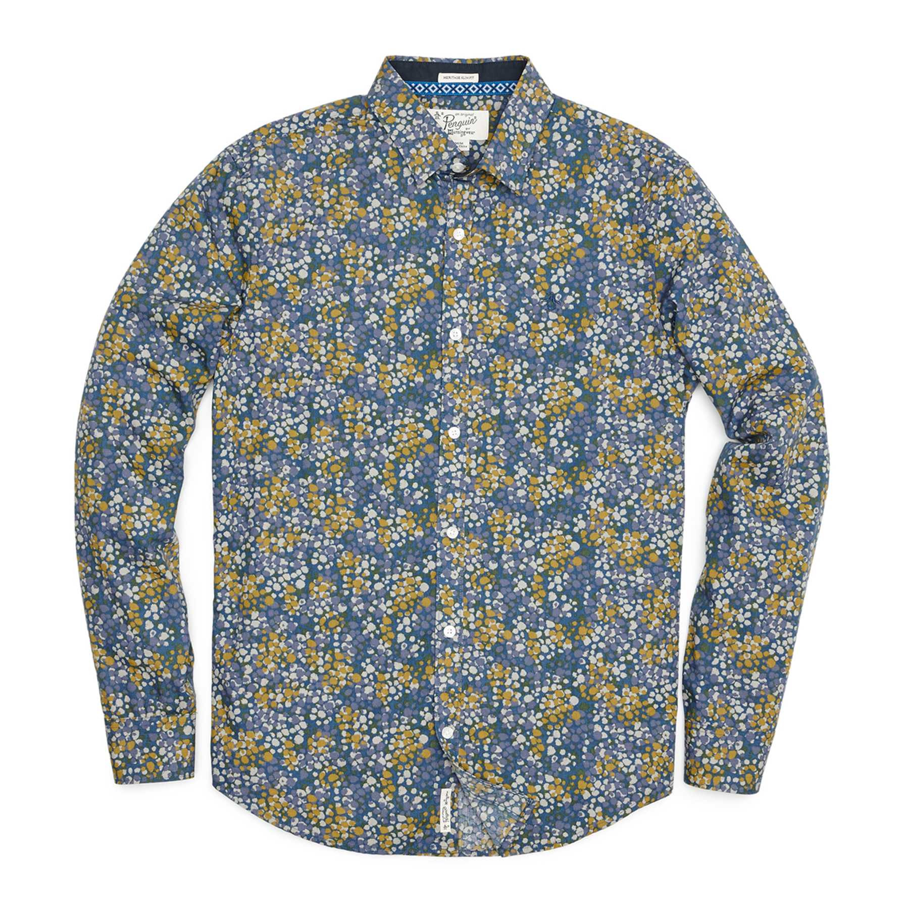 Original Penguin DOTTED POPLIN SHIRT