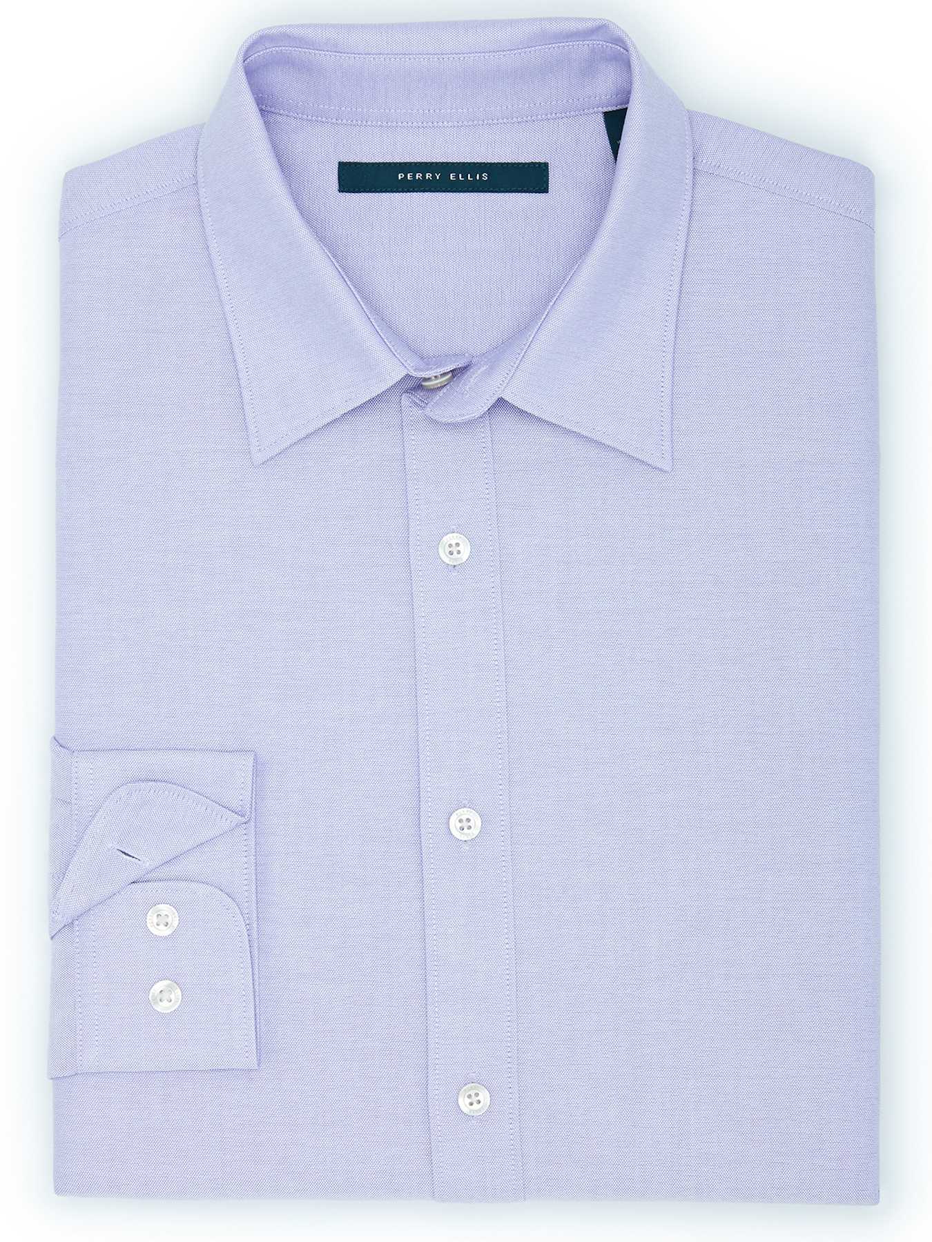 Perry Ellis Oxford Rolled Sleeve Shirt