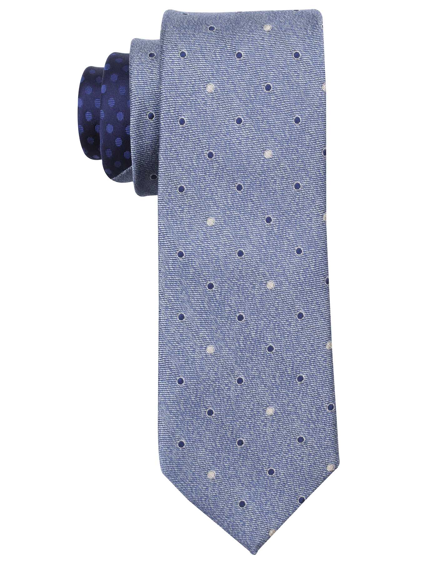 Perry Ellis Fulton Dot Silk Tie