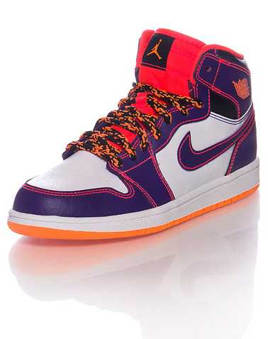 JORDAN GIRLS Multi-Color Footwear / Sneakers 2Y