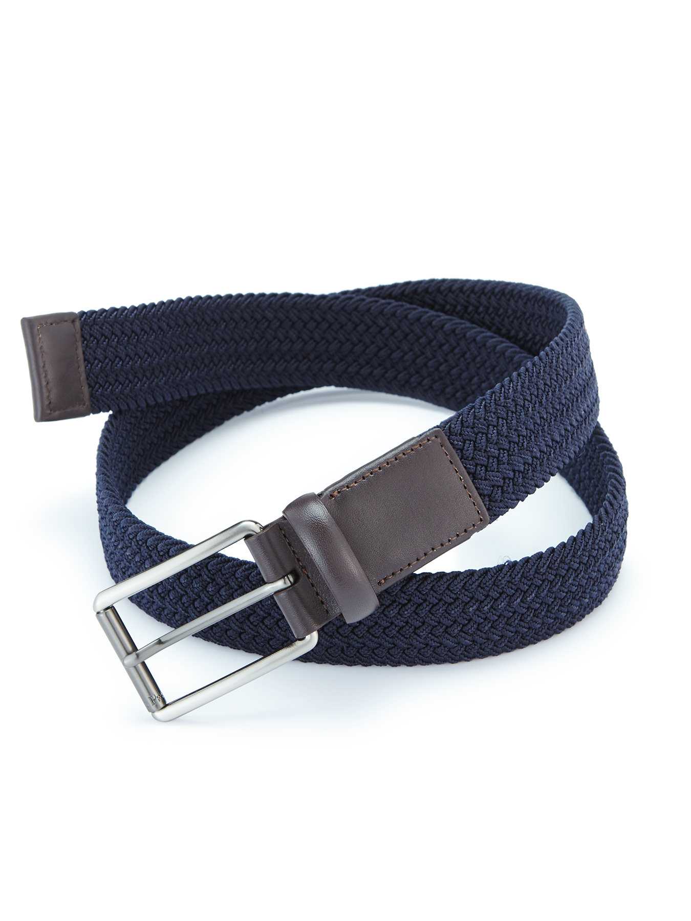 Perry Ellis Elastic Web Belt