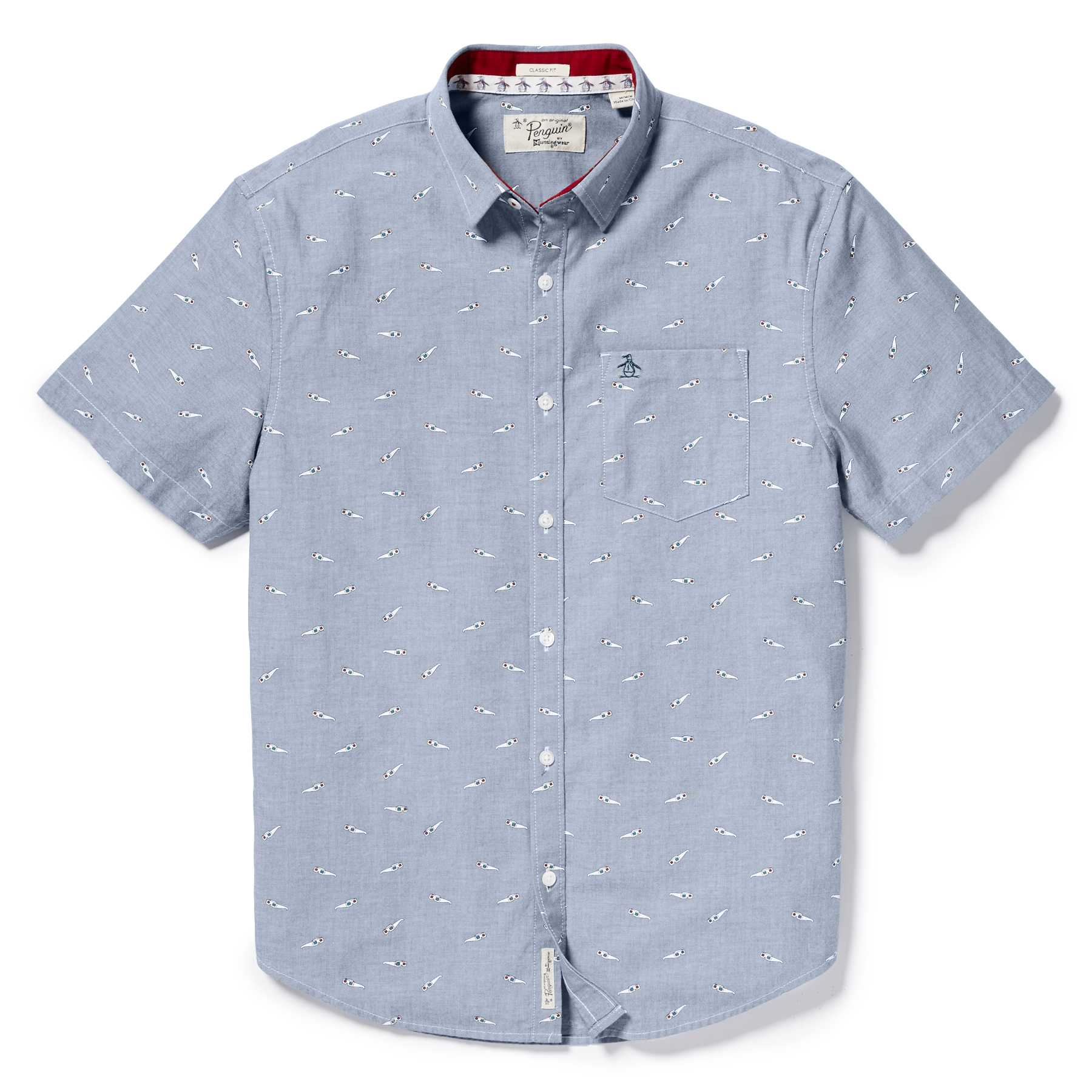 Original Penguin 3D GLASSES OXFORD SHIRT