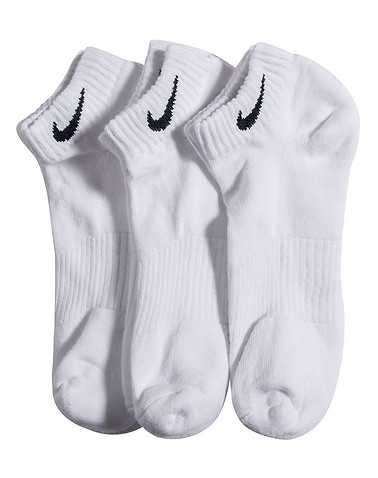 NIKE MENS White Accessories / Socks L