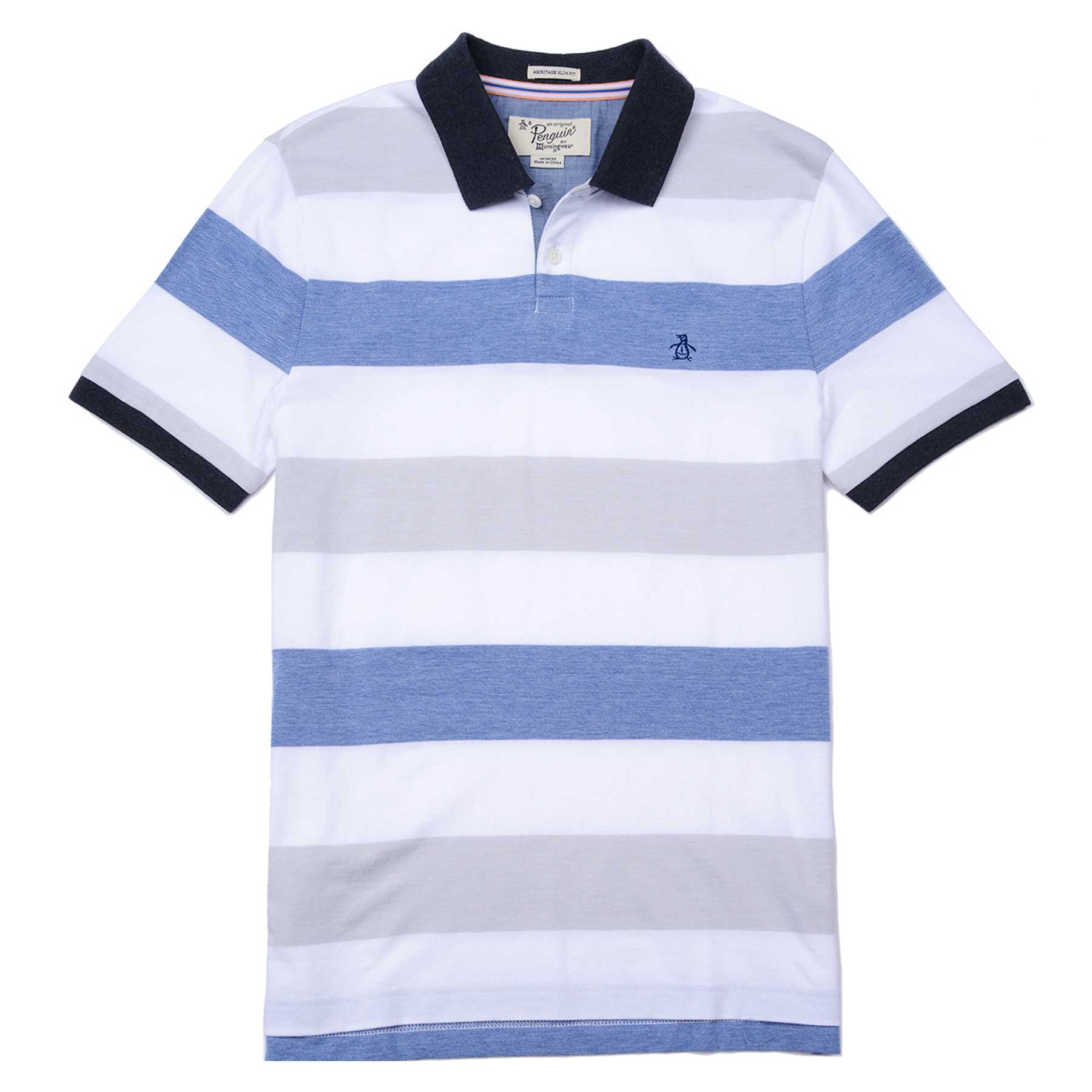 Original Penguin BIRDSEYE COLOR BLOCK POLO