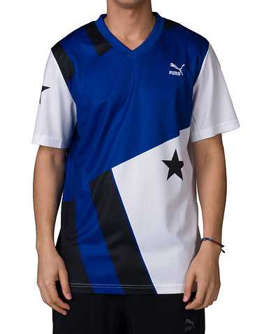 PUMA MENS Blue Clothing / Tops