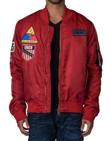 HERITAGE MENS Red Clothing / Outerwear XL
