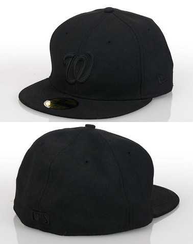 NEW ERA MENS Black Accessories / Caps Fitted