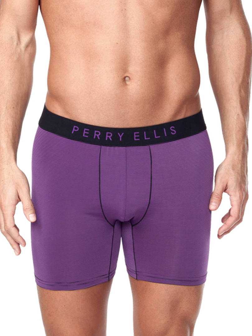 Perry Ellis Thin Stripe Luxury Boxer Brief