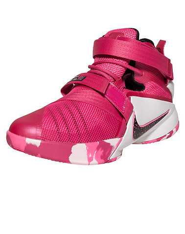 NIKE GIRLS Pink Footwear / Basketball 6Y