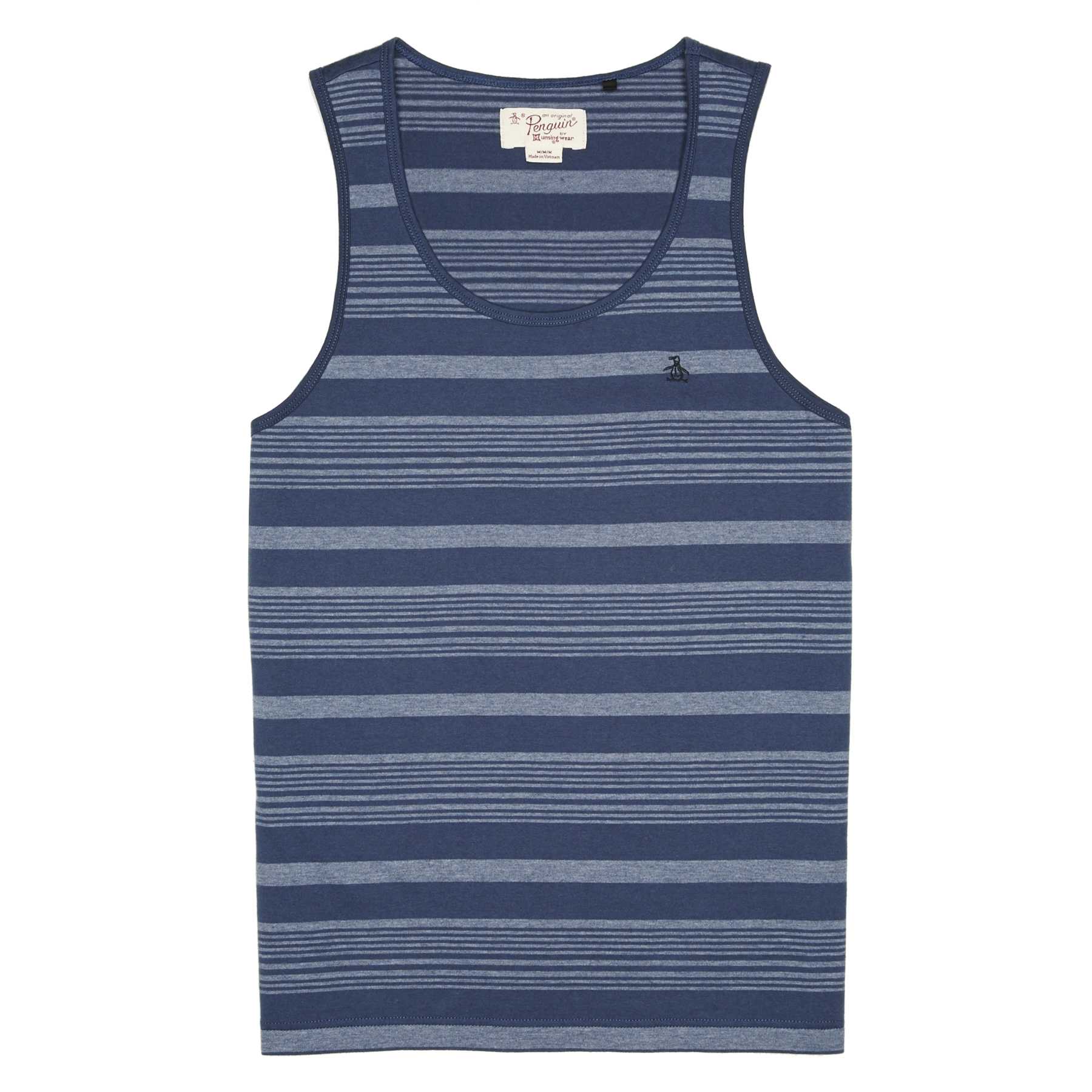 Original Penguin HEATHERED STRIPE TANK