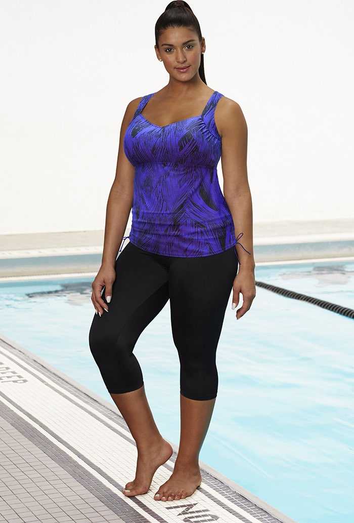 Chlorine Resistant Xtra Life Lycra Arroyo Side-Tie Capri Set