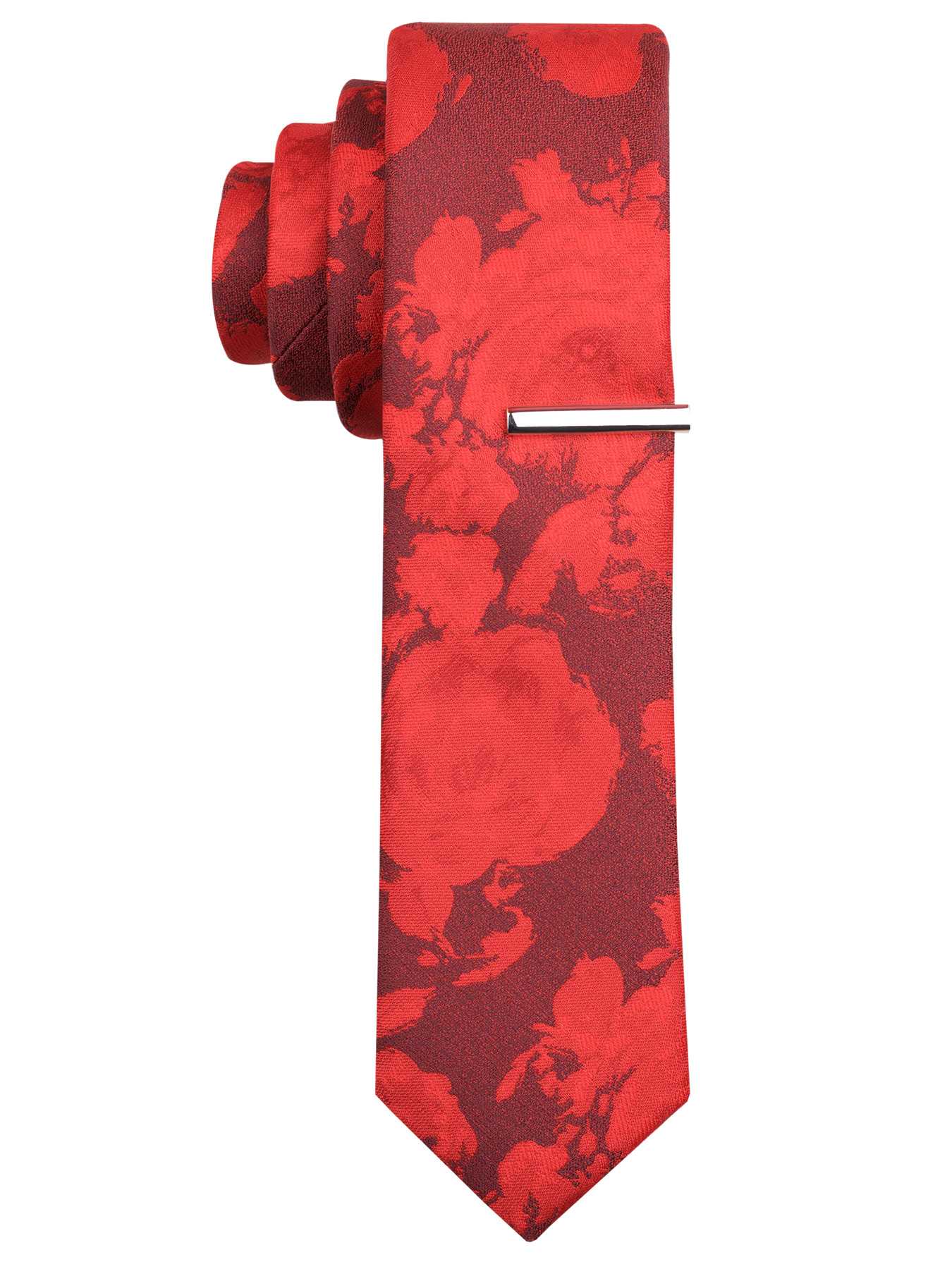 Perry Ellis Georgia Floral Tie
