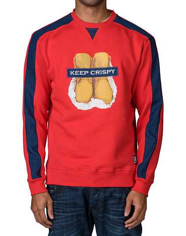 KOO DOO MENS Red Clothing / Sweatshirts L