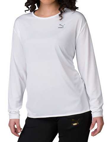 PUMA WOMENS White Clothing / Tops