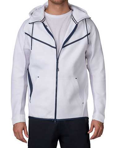 NIKE SPORTSWEAR MENS White Clothing / Sweatshirts 2XL