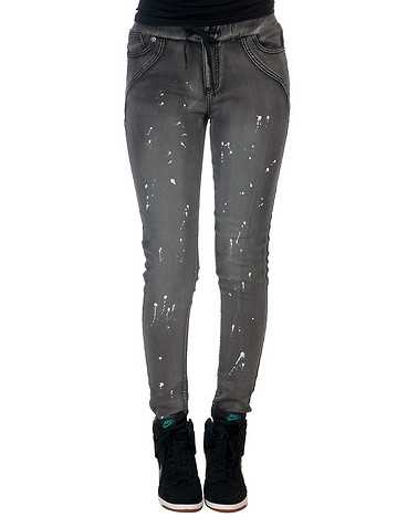 ESSENTIALS WOMENS Black Clothing / Jeans