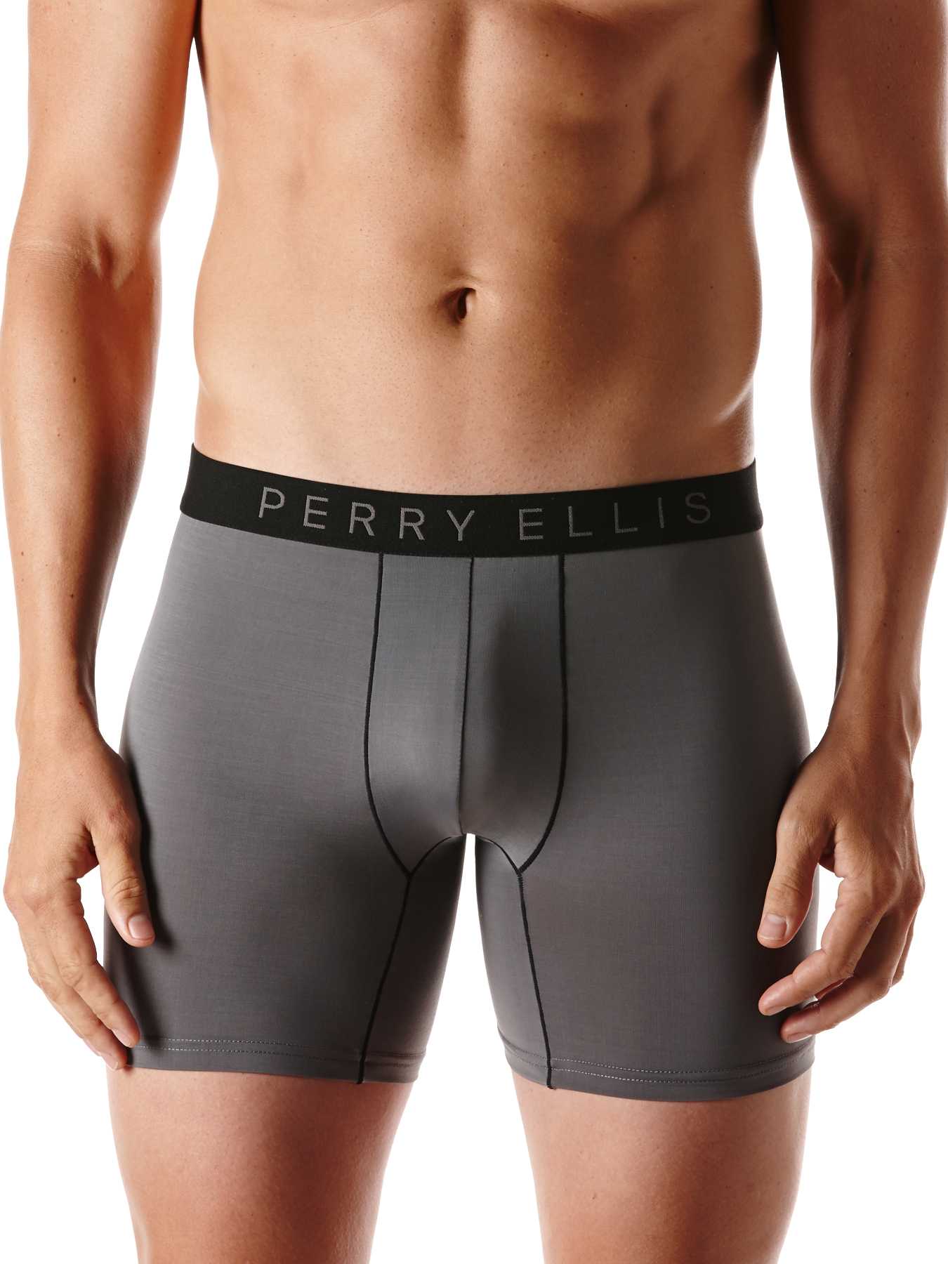 Perry Ellis Solid Luxury Boxer Brief