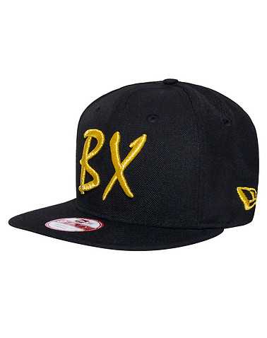 NEW ERA MENS Black Accessories / Caps Snapback One Size