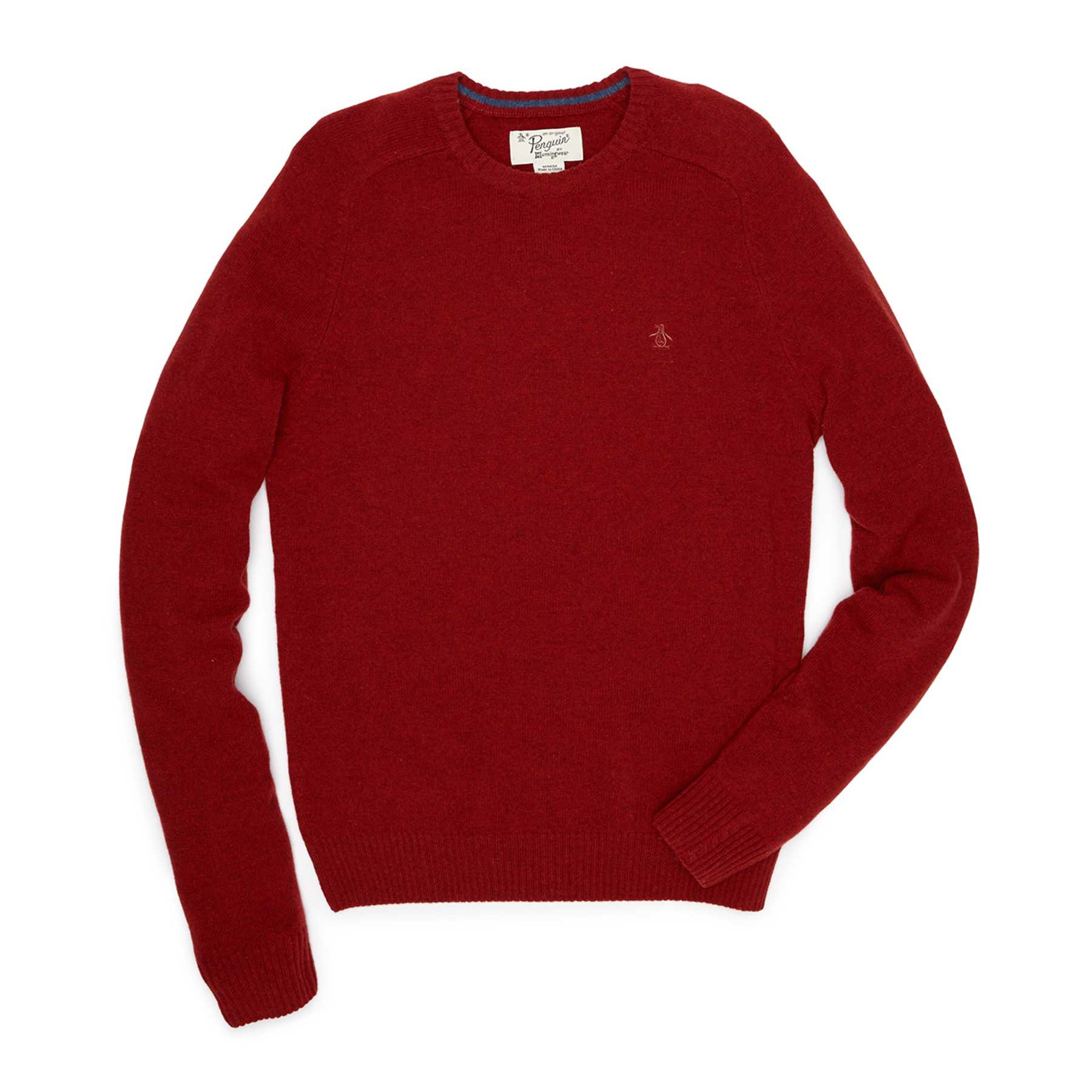 Original Penguin P55  LAMBSWOOL CREW NECK SWEATER