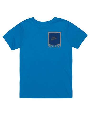 NIKE BOYS Blue Clothing / Short Sleeve T-Shirts XL