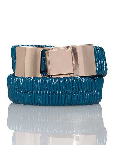 ESSENTIALS WOMENS Blue Accessories / Belts M/L