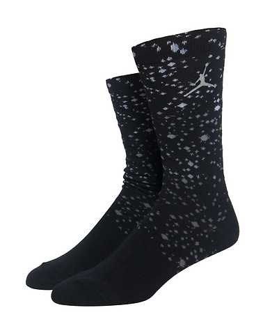 JORDAN MENS Black Accessories / Socks L