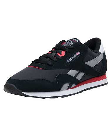 REEBOK MENS Black Footwear / Sneakers