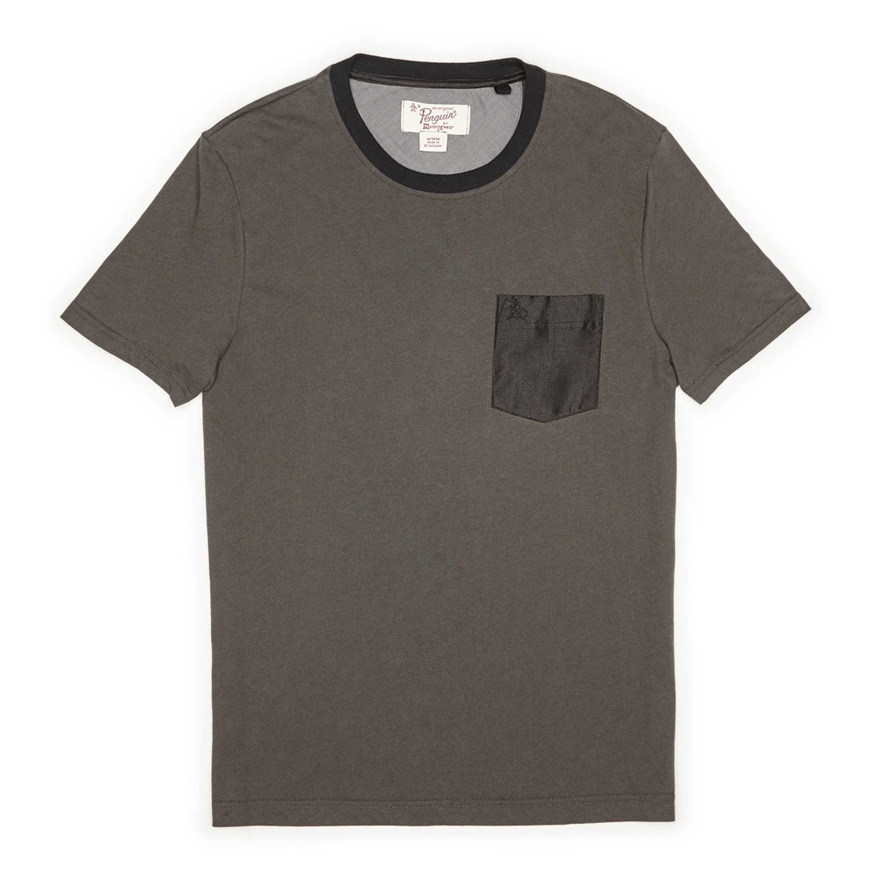 Original Penguin SOLID TEE WITH POCKET