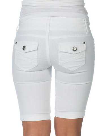 BOOM BOOM JEANS WOMENS White Clothing / Denim Shorts 1