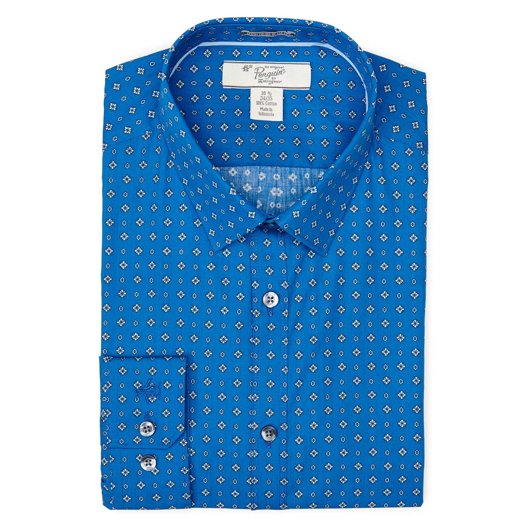 Original Penguin LONG SLEEVE POPLIN DRESS SHIRT