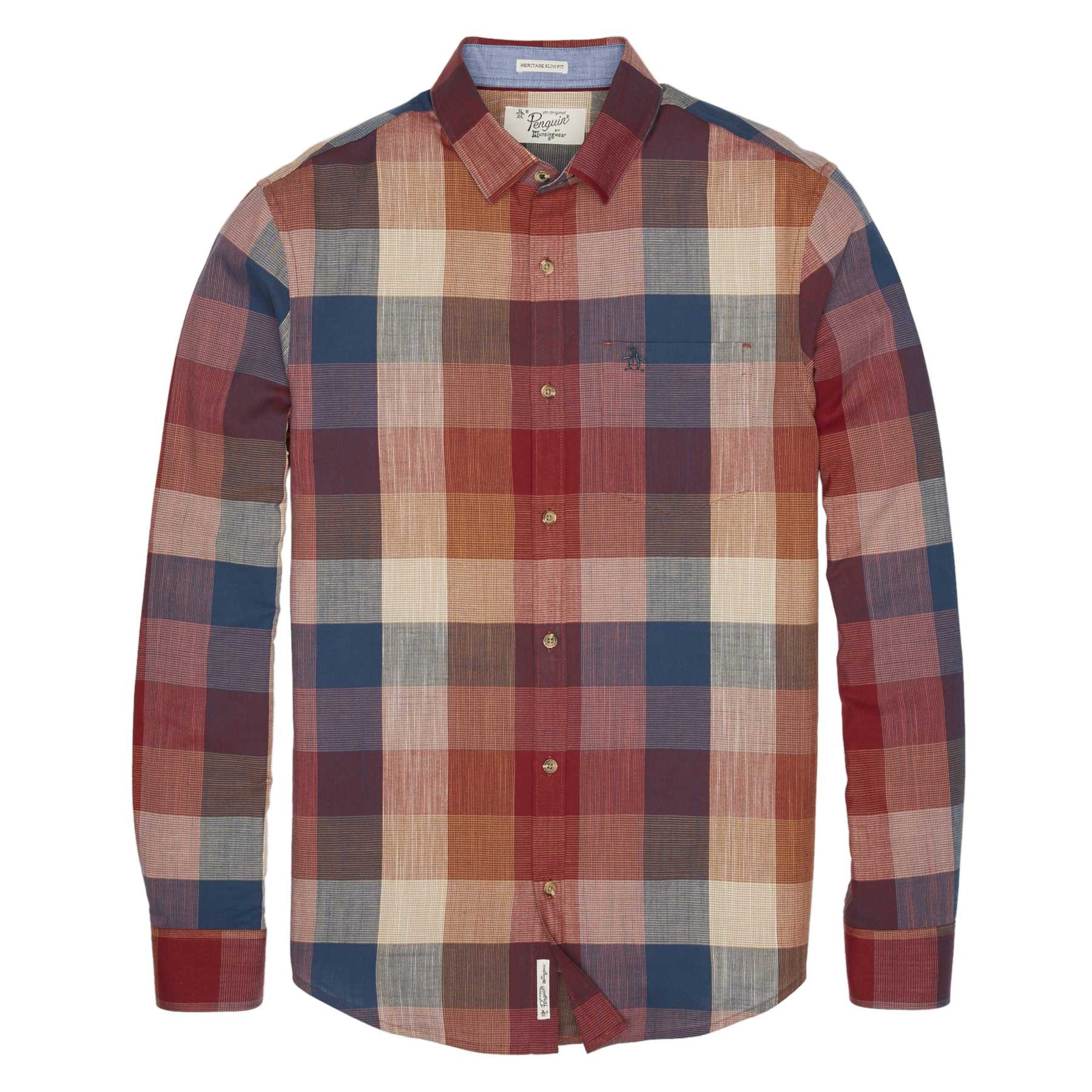 Original Penguin BOLD CHECK PLAID